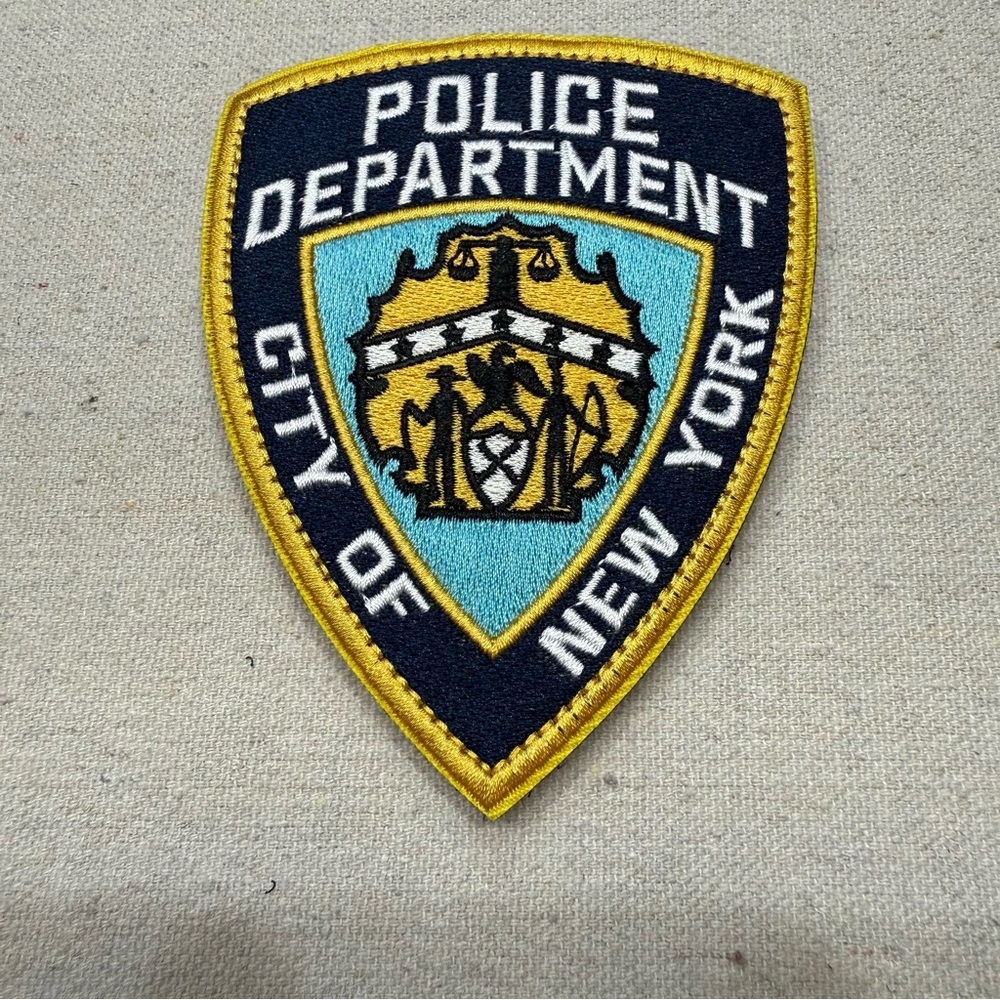 New York Police Department Velcro Patch - NWOT
